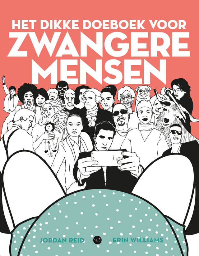 Omslag van Het dikke doeboek voor zwangere mensen