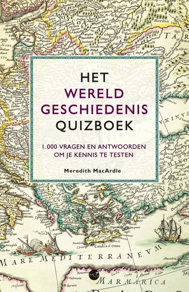 Omslag van Het wereldgeschiedenis quizboek
