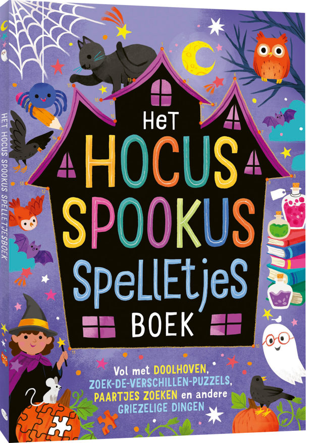Omslag van Het hocus spookus spelletjesboek