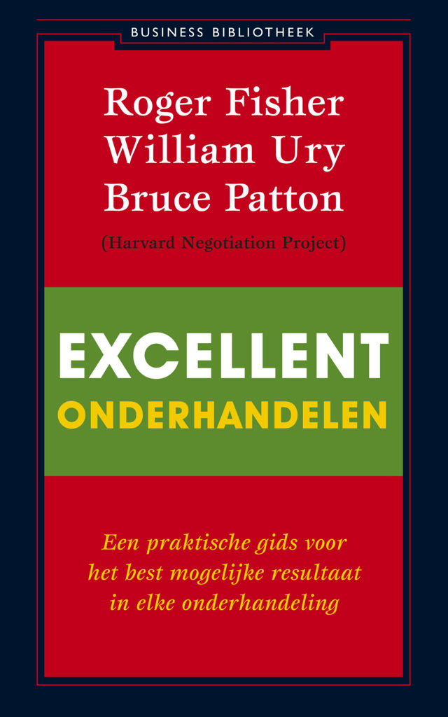 Omslag van Excellent onderhandelen