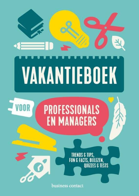 Omslag van Vakantieboek voor professionals en managers
