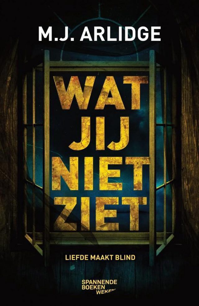 Omslag van Wat jij niet ziet - M.J. Arlidge