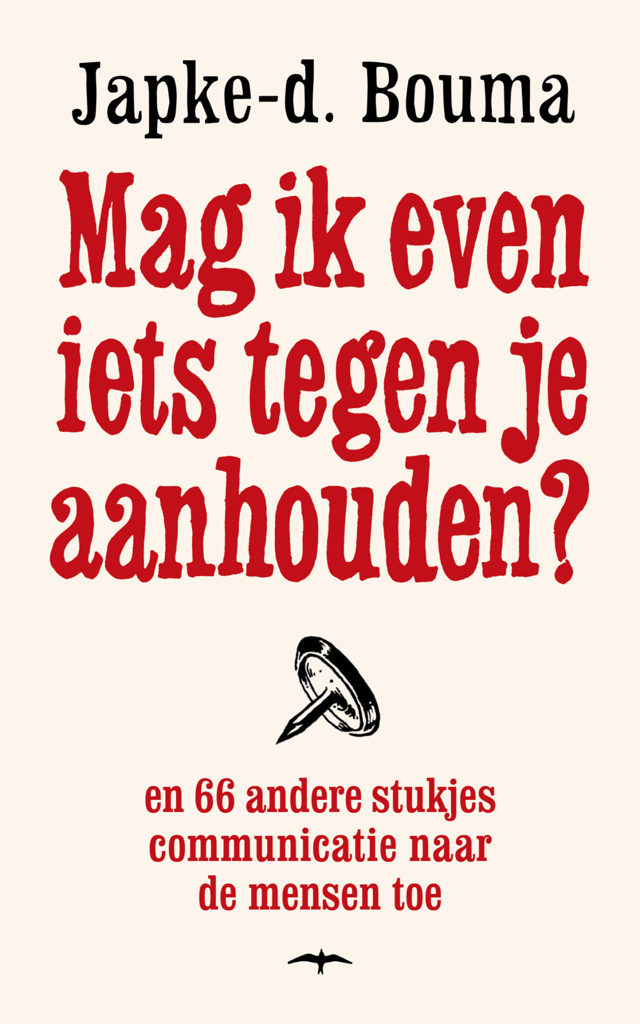 Omslag van Mag ik even iets tegen je aanhouden?
