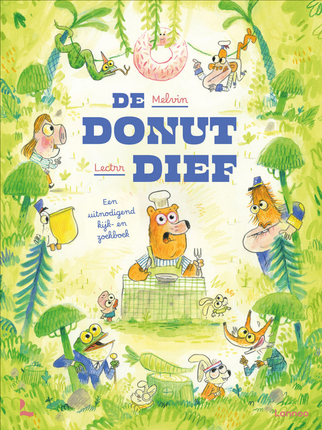 Omslag van De donutdief