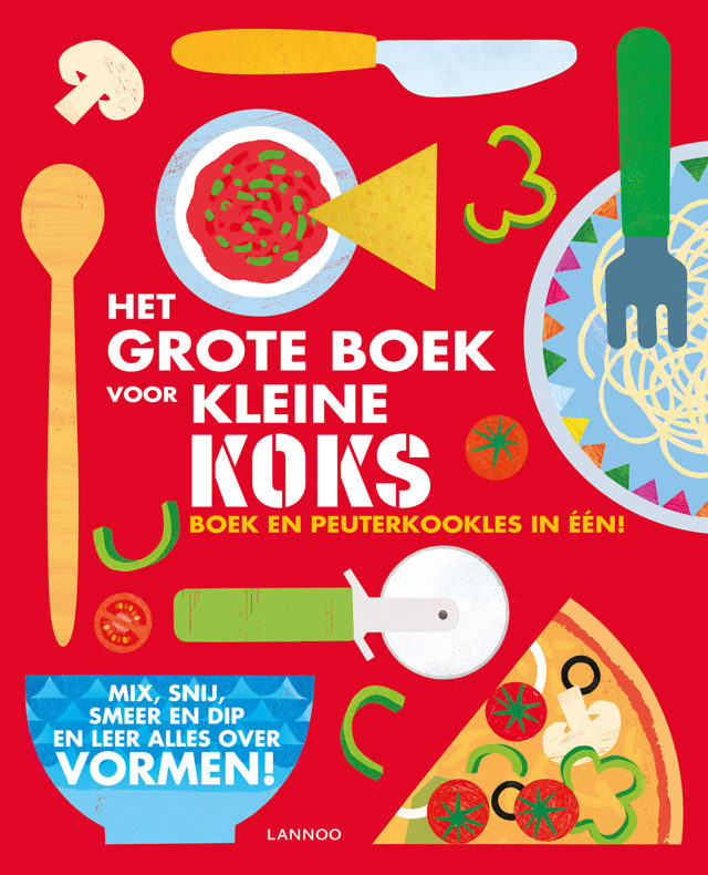 Omslag van Het grote boek voor kleine koks