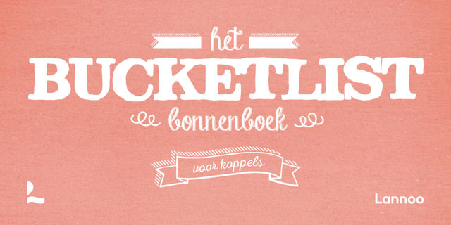 Omslag van Het Bucketlist bonnenboek voor koppels