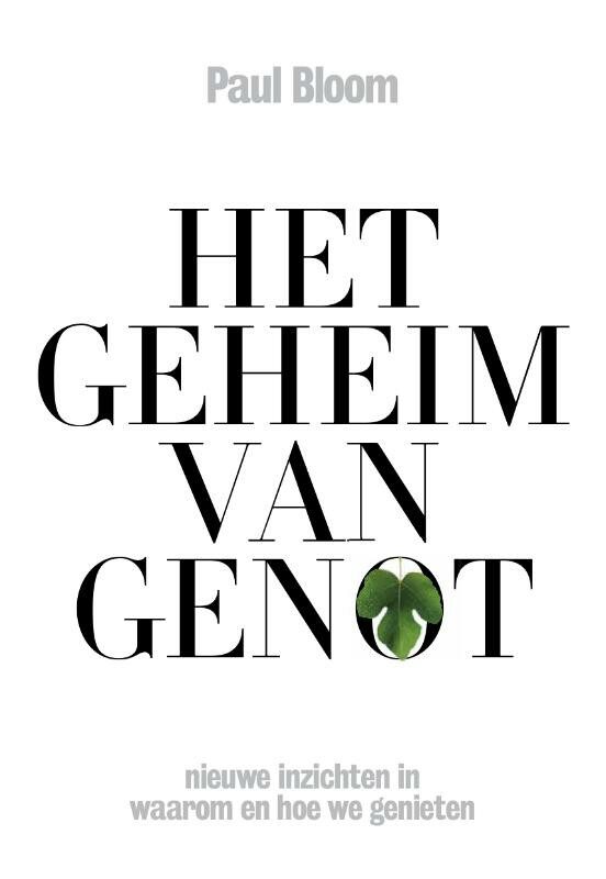 Omslag van Het geheim van genot
