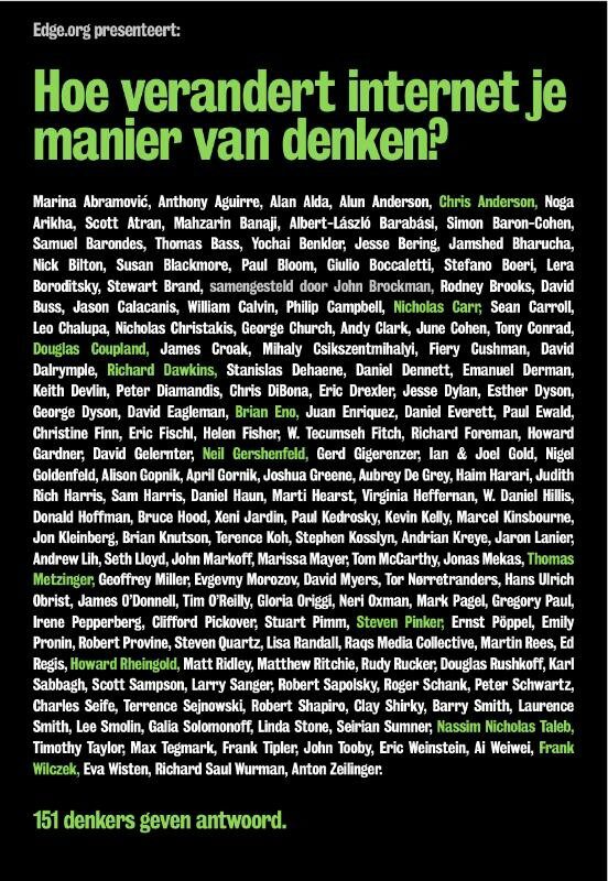 Omslag van Hoe verandert internet je manier van denken?
