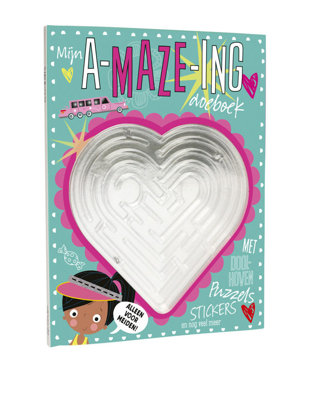 Omslag van Mijn a-MAZE-ing doeboek
