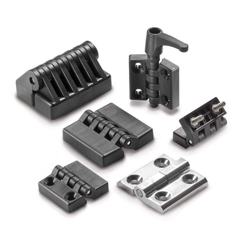 Plastic and Metal Hinges
