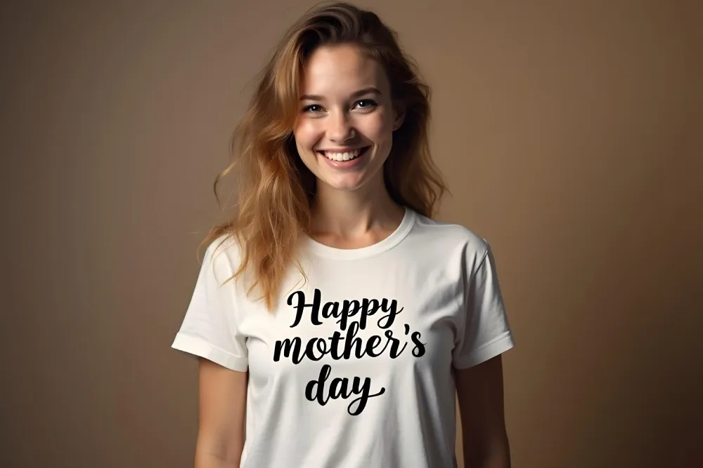 cadeau unique t-shirt personnalisé fête des Mères