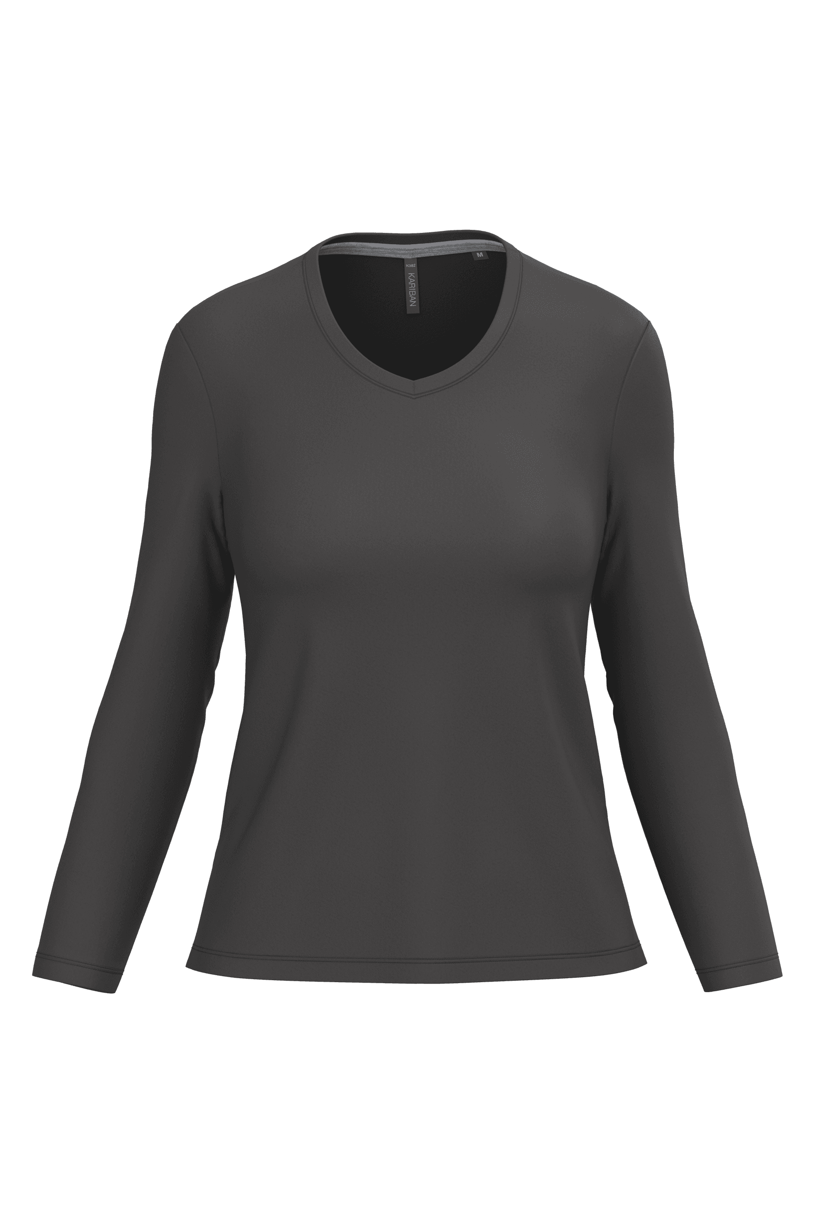 T-shirt femme ML – col V