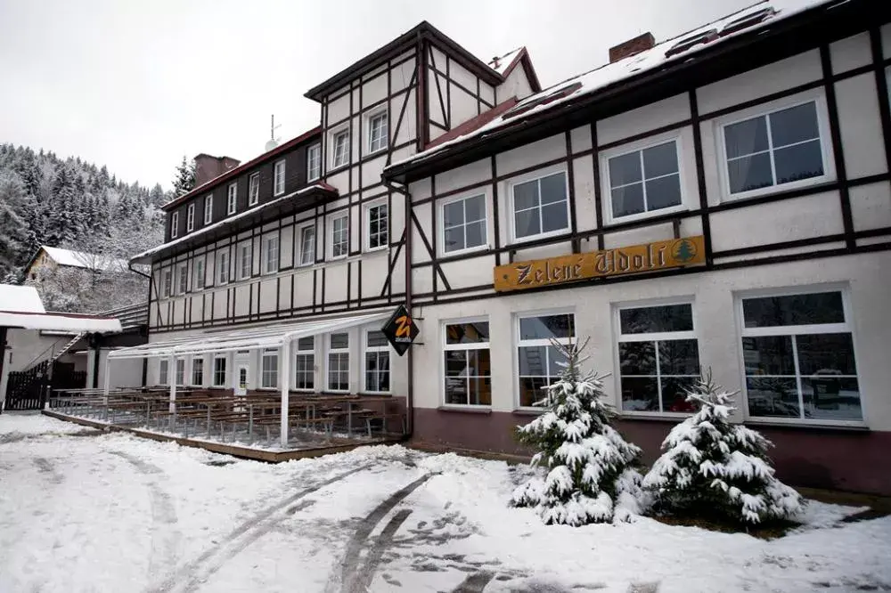 Horská chata Zelené Údolí, Merklín Pstruží