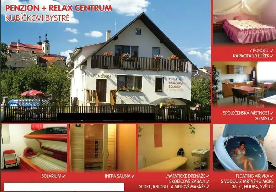 Penzion + Relax centrum Kubíčkovi