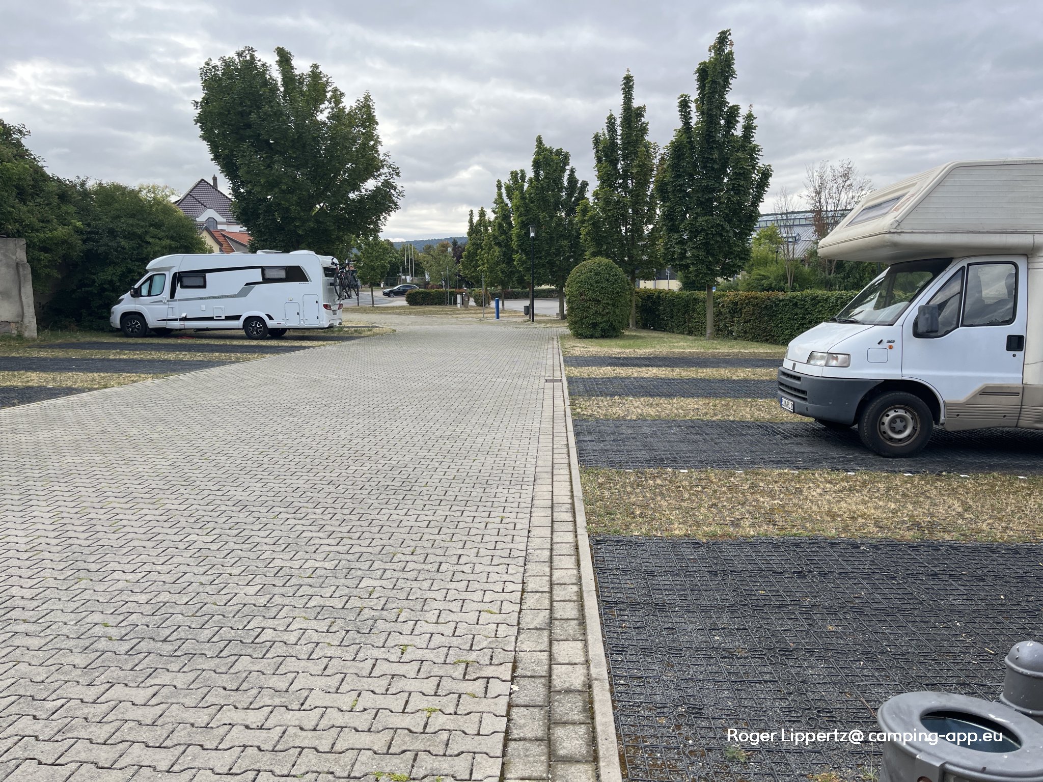 Stellplatz An der Kyffhäuser-Therme — Camperplads in Bad Frankenhausen/Kyffhäuser