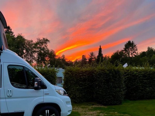 Campingplatz am Berg