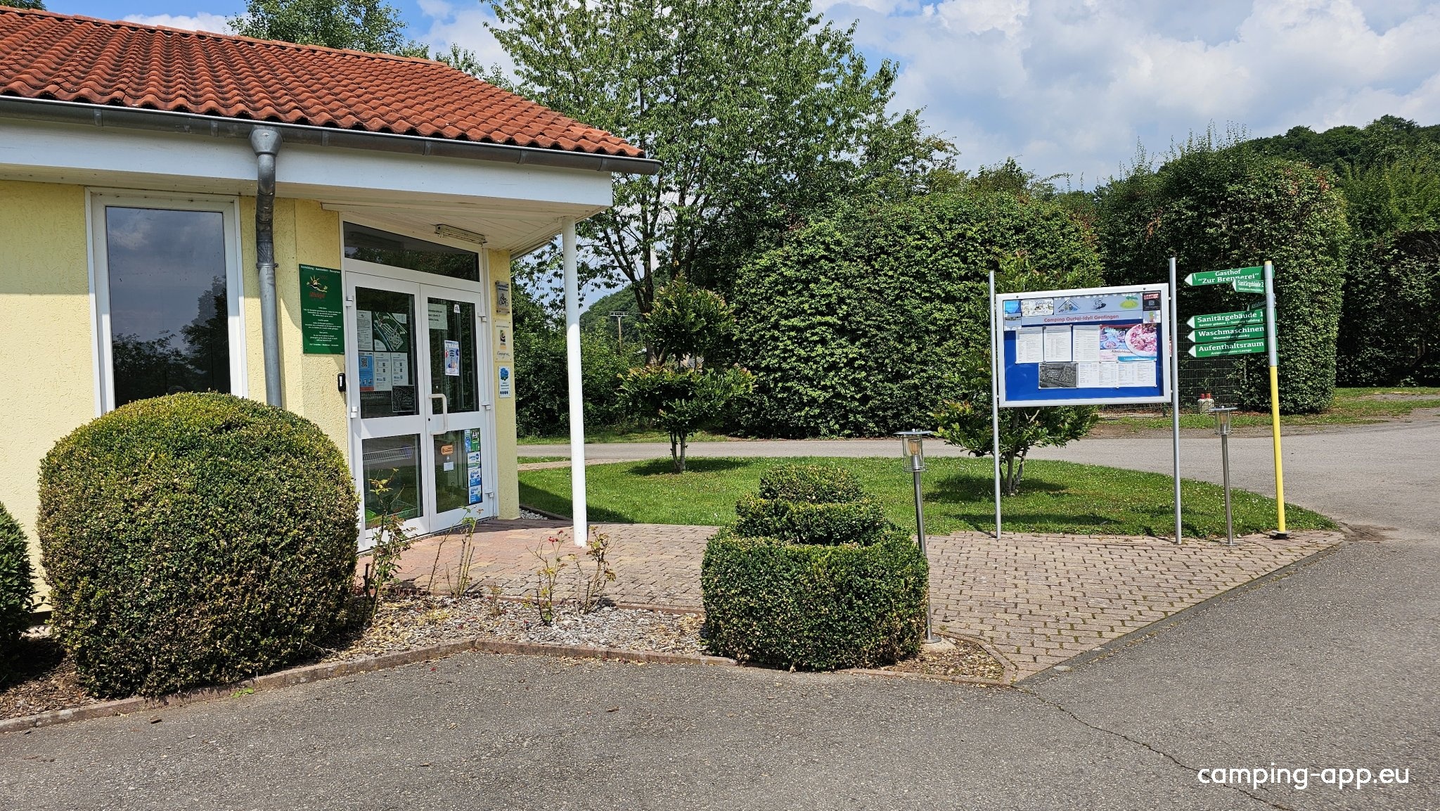 Camping Ourtal-Idyll — Area da campeggio in Gentingen