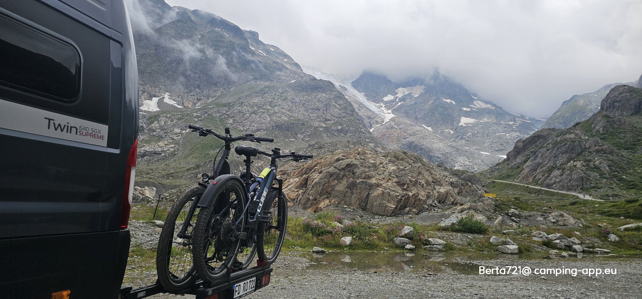 Parkplatz Steingletscher — Foto 2
