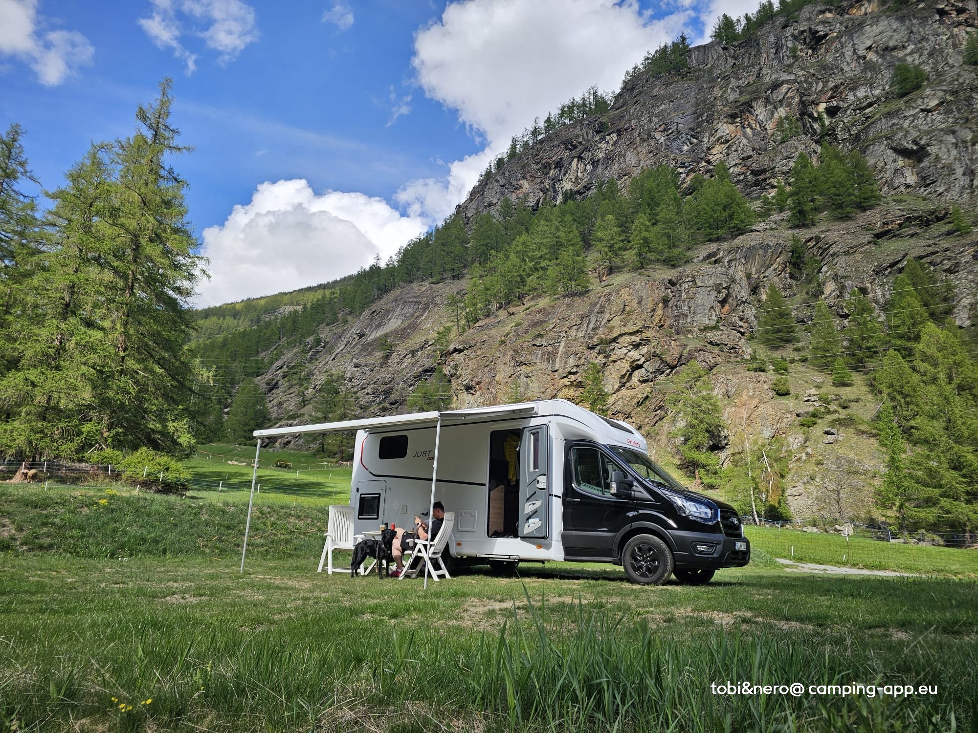 Camping Attermenzen — Area da campeggio in Randa