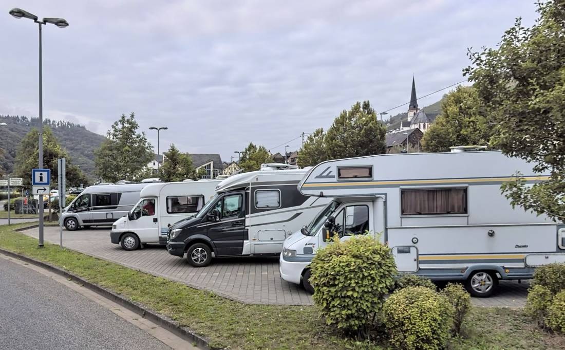 Wohnmobilstellplatz Klotten — Sítio para autocaravanas in Klotten