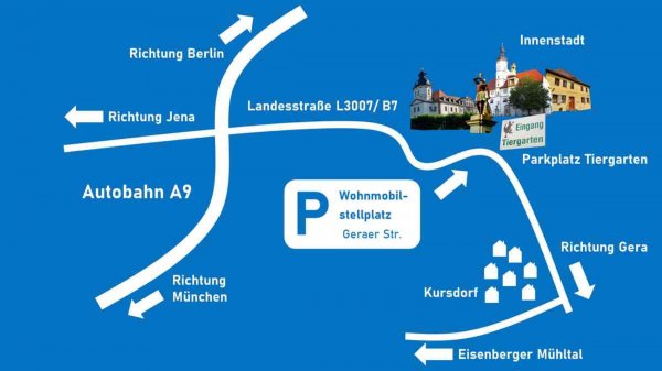 Wohnmobilstellplatz Eisenberg — Foto 2
