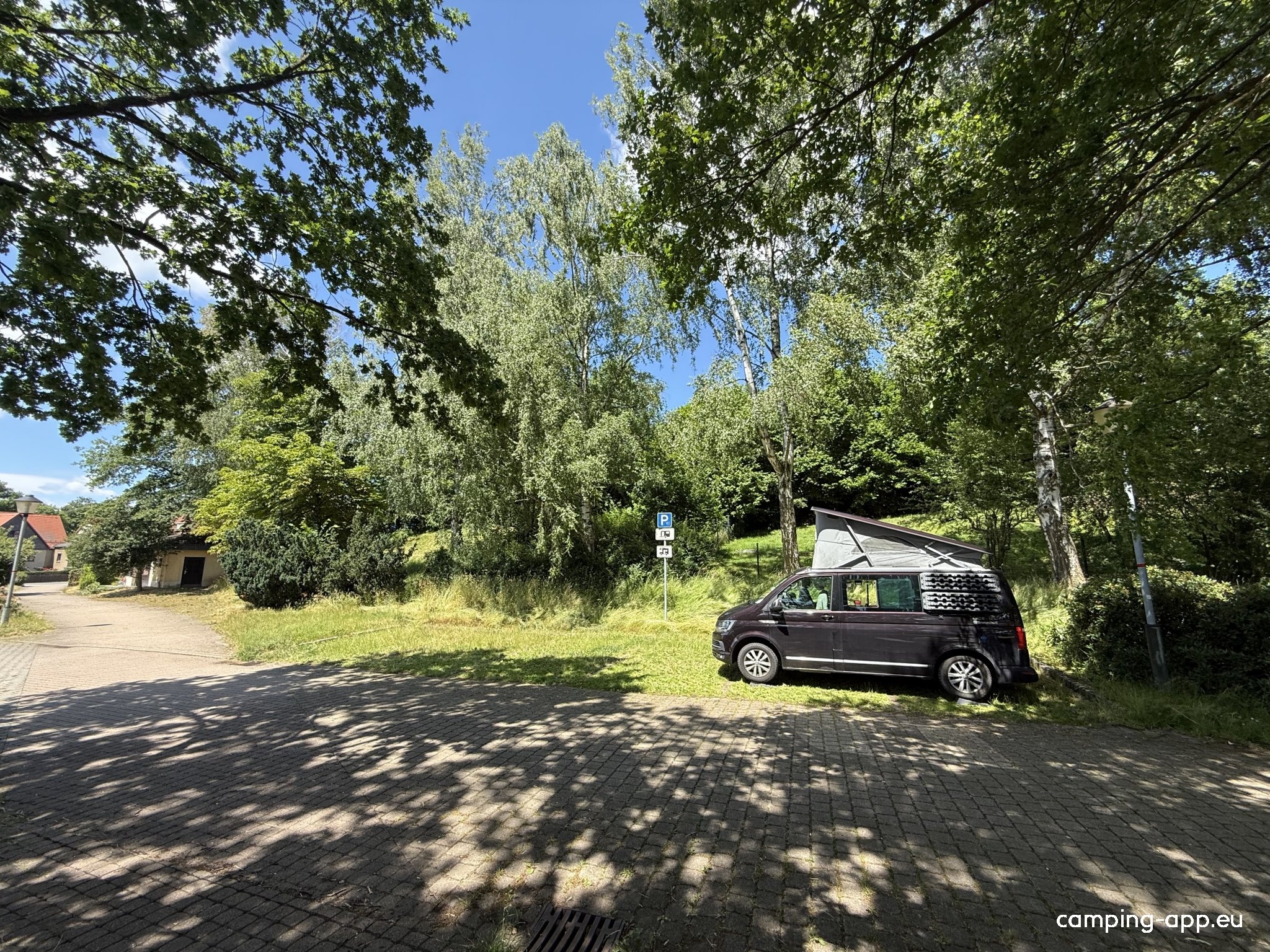 Stellplatz Oederan — Campervan Site in Oederan