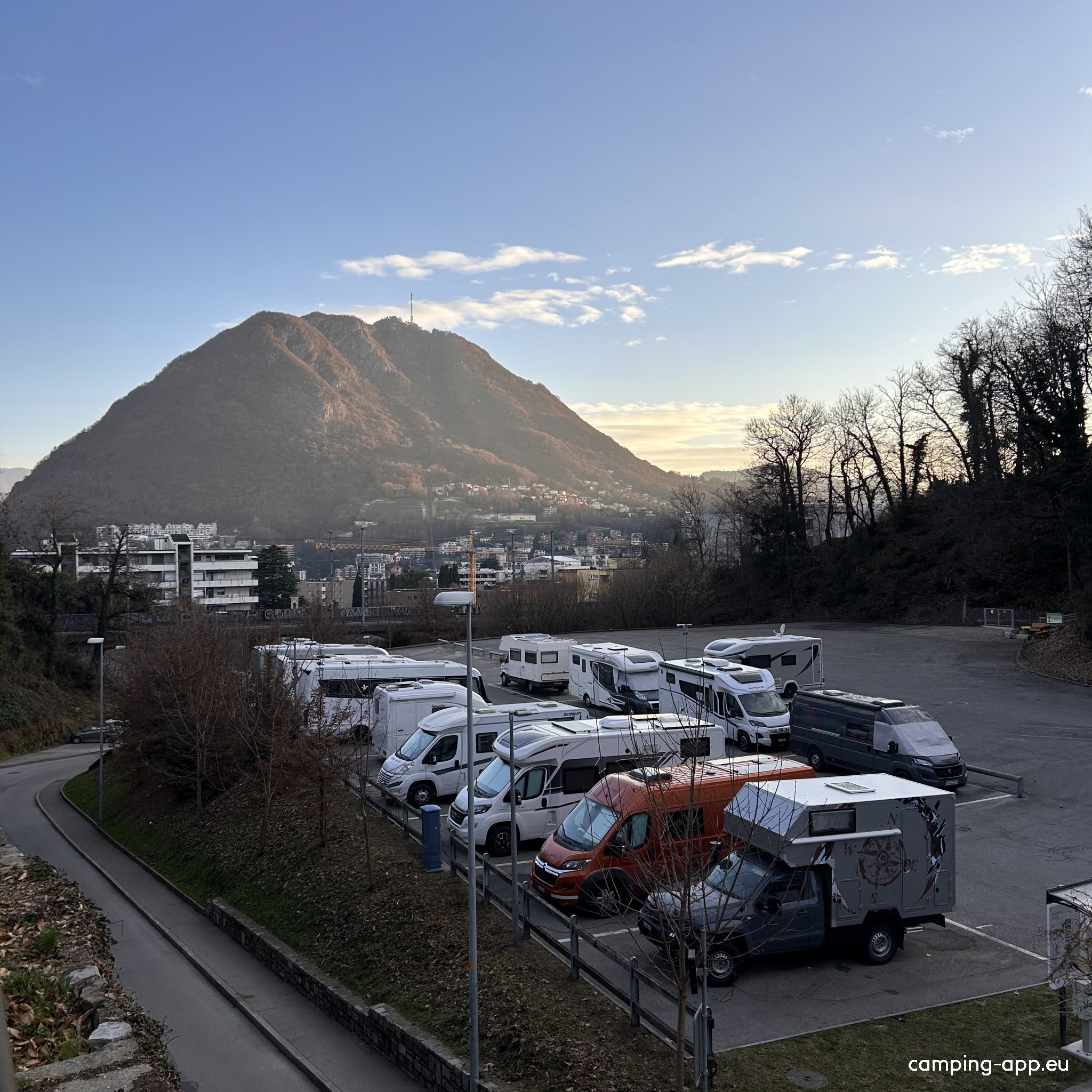 Camperstation Lugano — Sp. parking dla kamperów in Lugano