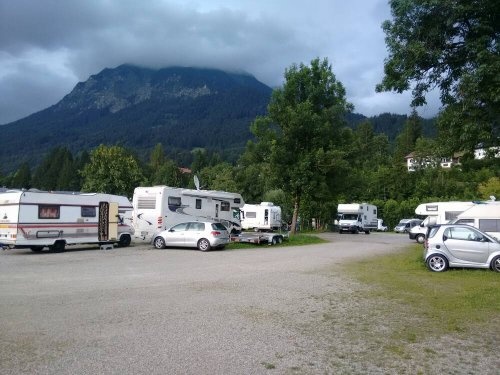 Wohnmobilstellplatz Oberstdorf — Aire camping car in Oberstdorf