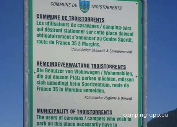 Stellplatz Morgins — Photo 2