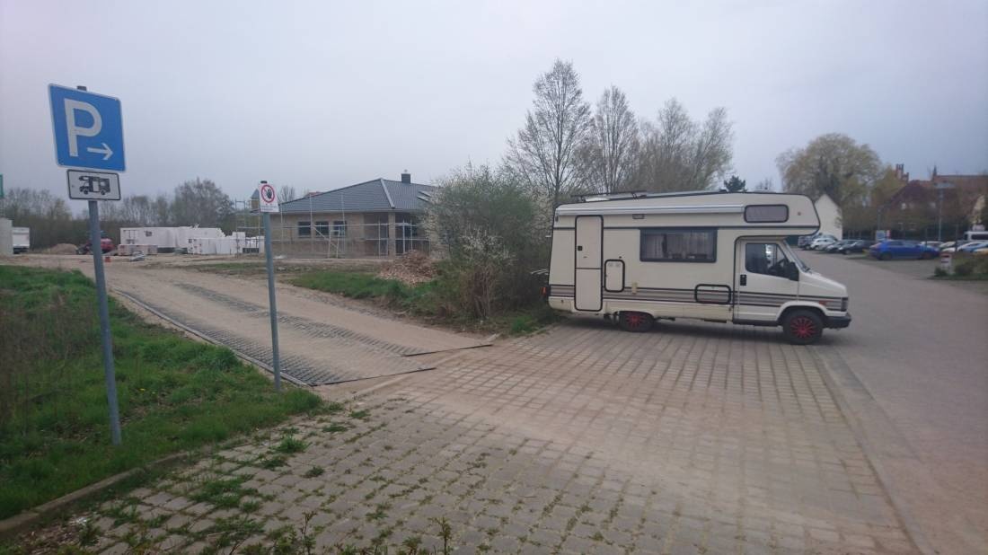 Stellplatz Grimmen — Aire camping car in Grimmen