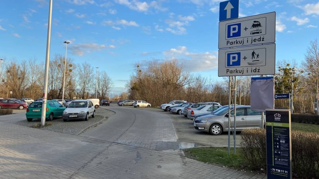 P&R Wroclaw Stadion — Camperplads in Breslau