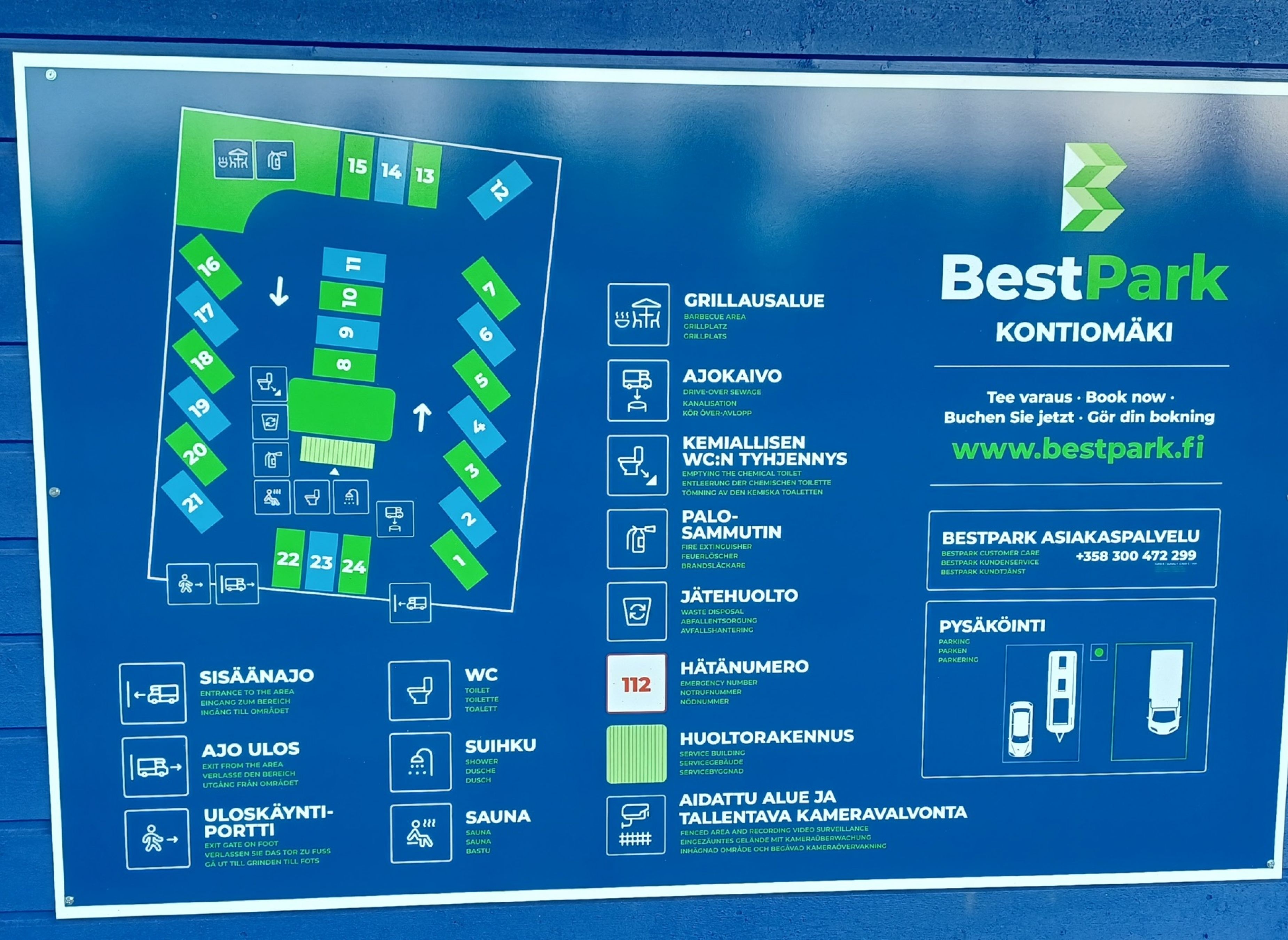 BestPark Kontiomäki — Karavan Sitesi in Kontiomäki