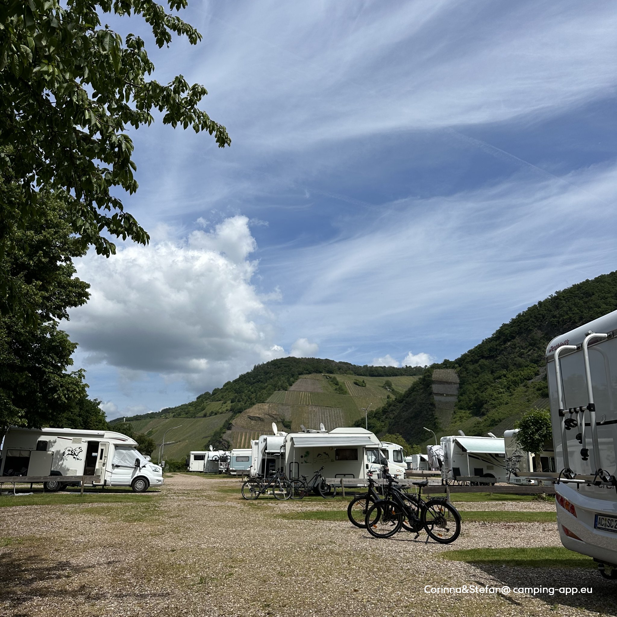 Wohmobilpark am Moselufer Minheim — Fotografie 3