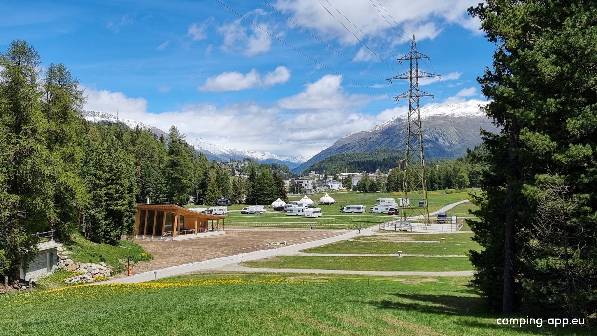 Camping St. Moritz — Campingplatz in Sankt Moritz