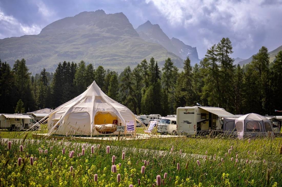 Camping St. Moritz — 露营地 in Sankt Moritz
