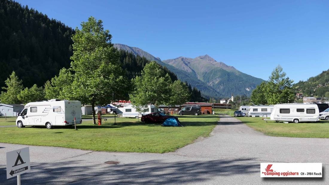 Camping Eggishorn — Campingplass in Fiesch