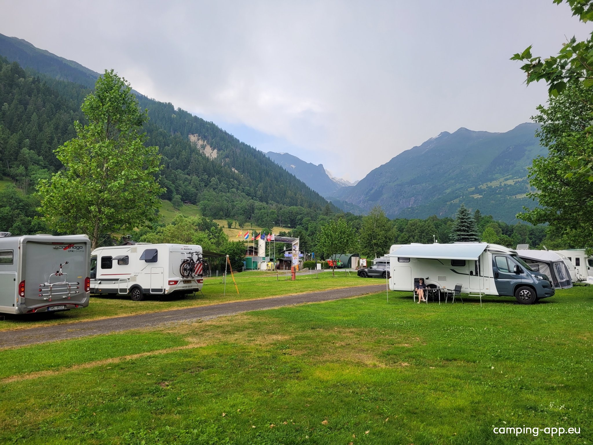 Camping Eggishorn — Campingplats in Fiesch