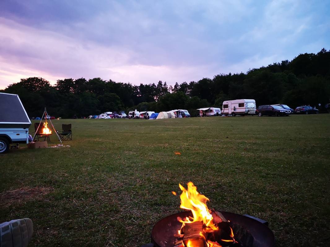 Campingplatz und Gasthaus zum Pfaffenstein — Місце для кемпінгу in Gößweinstein