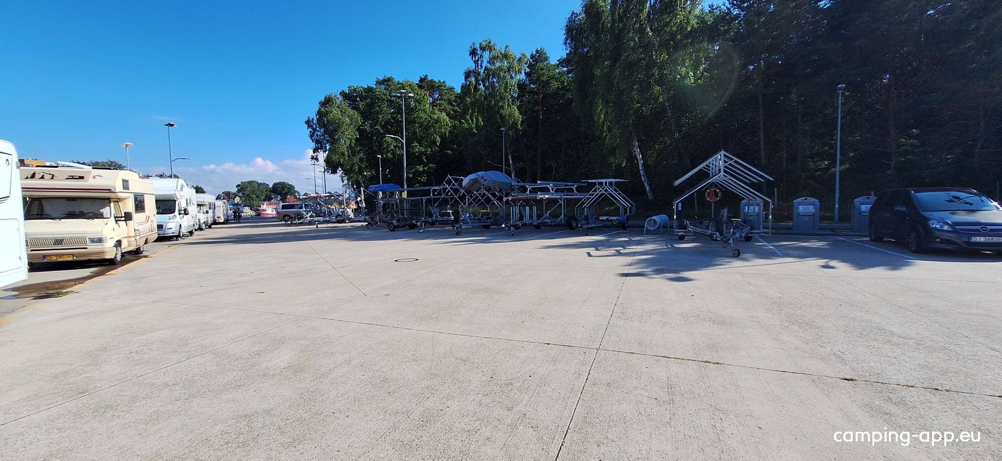 Parking Zachodni Mrzezyno — Area di sosta in Mrzeżyno