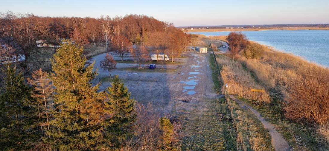 Parking National Park Slowinski — Camperplaats in Łeba