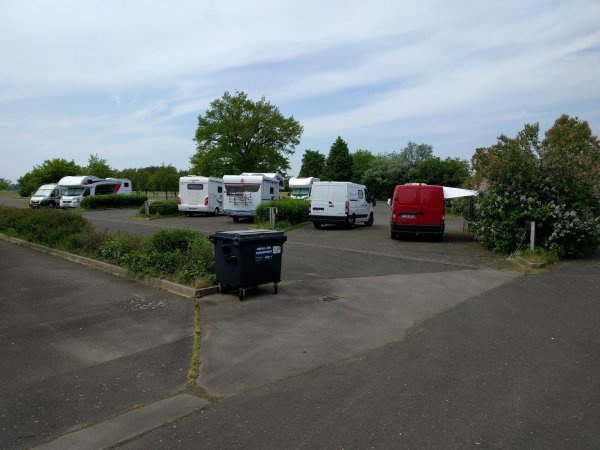 Stellplatz Seespitze Wörlitz — Sp. parking dla kamperów in Oranienbaum-Wörlitz