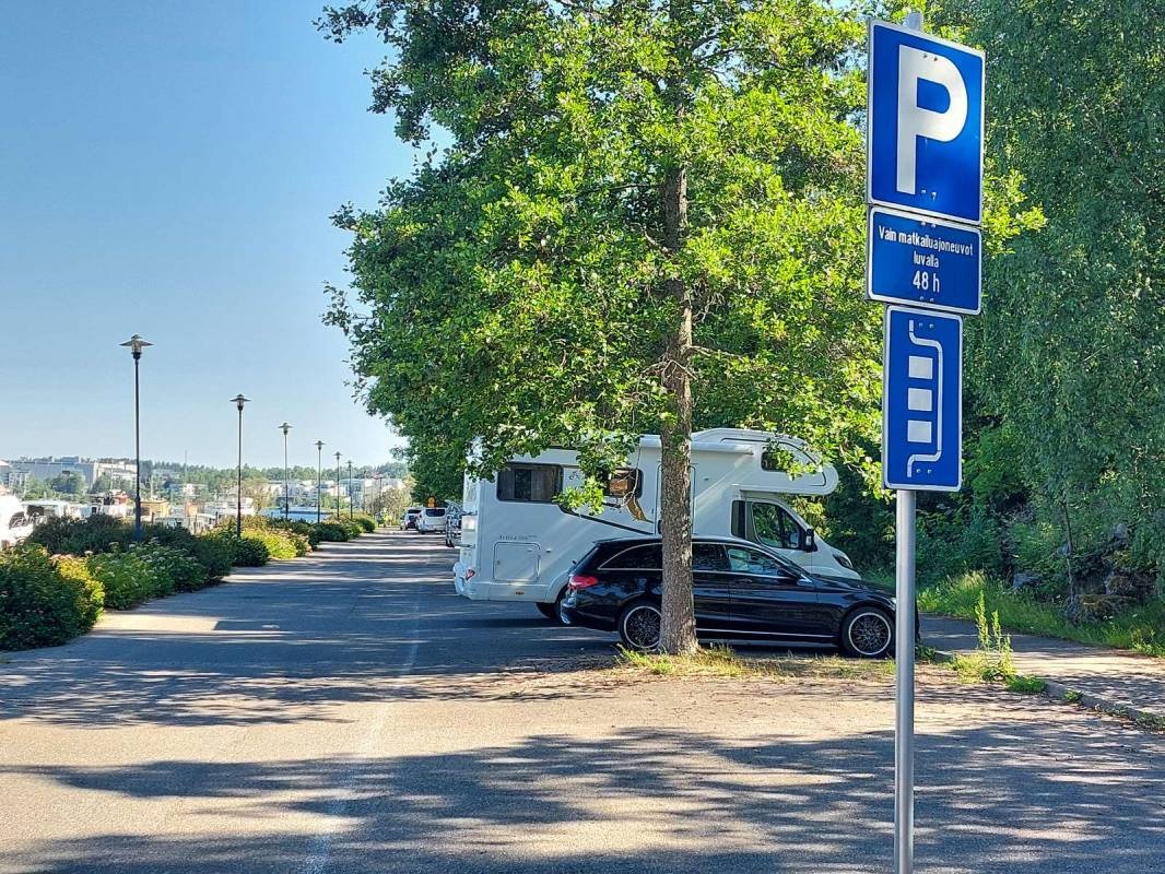 Lahti — Sp. parking dla kamperów in Lahti