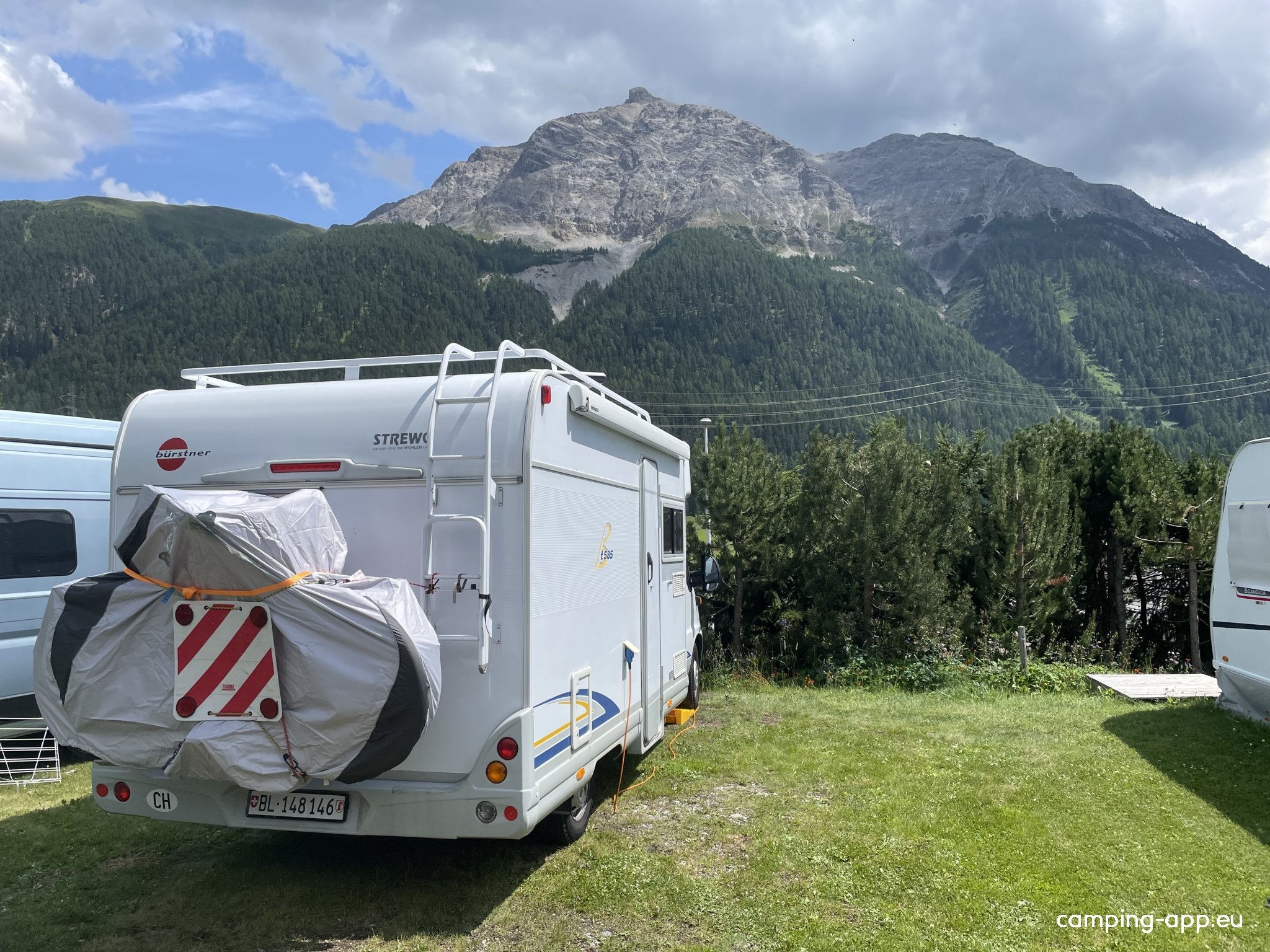 Camping Madulain — Місце для кемпінгу in Madulain