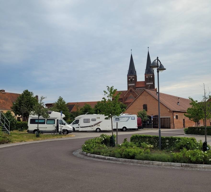 Stellplatz Kloster Jerichow — Camperplaats in Jerichow