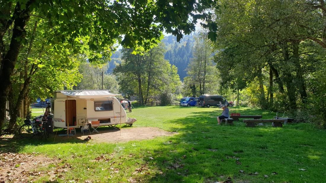 Camping & Gasthaus Schrottenbaummühle — Campingplass in Fürsteneck