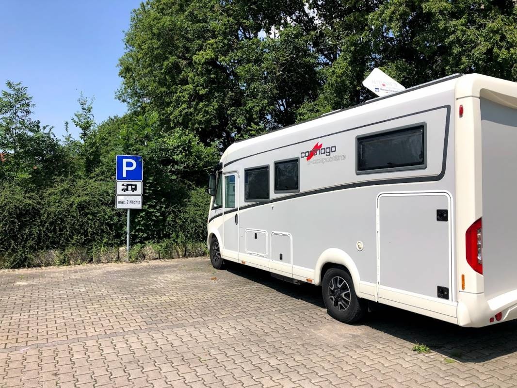 Stellplatz Waldenburg — Sp. parking dla kamperów in Waldenburg