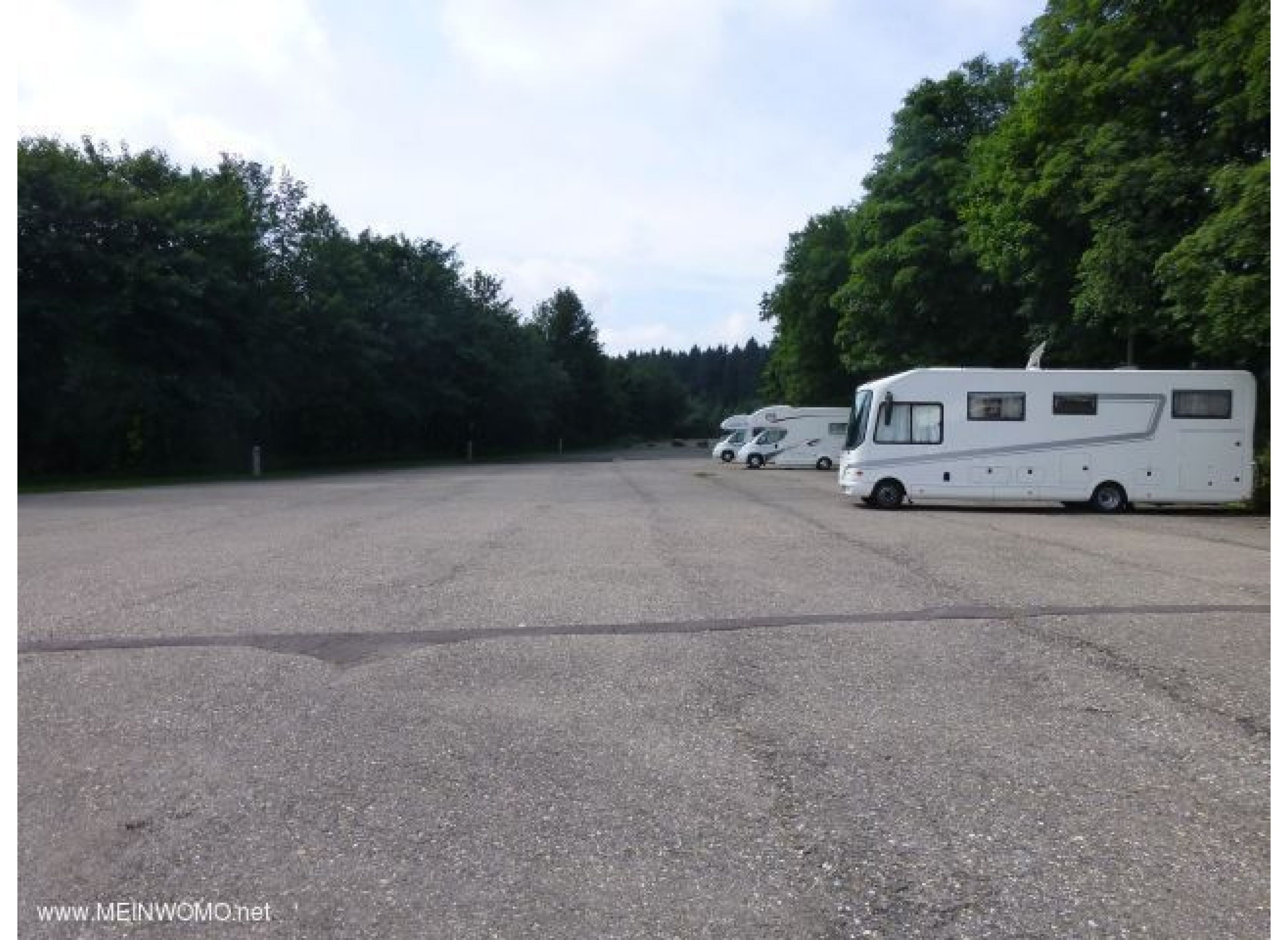 Stellplatz Oberhof — Ställplats in Oberhof