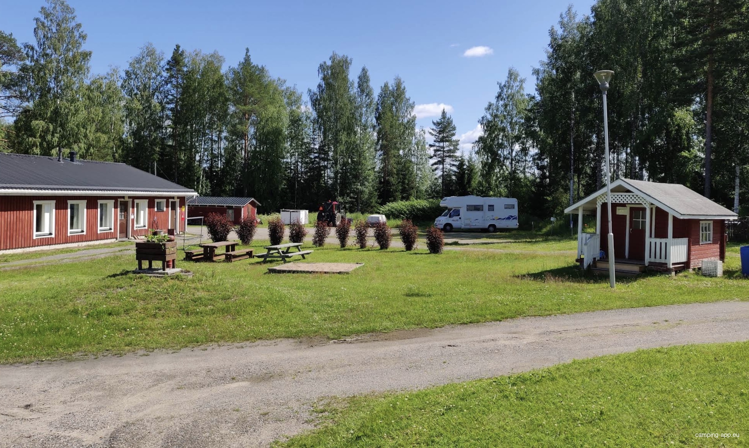 SF-Caravan Keski-Suomi Ry/ Lintulahti — Kemping in Räihä