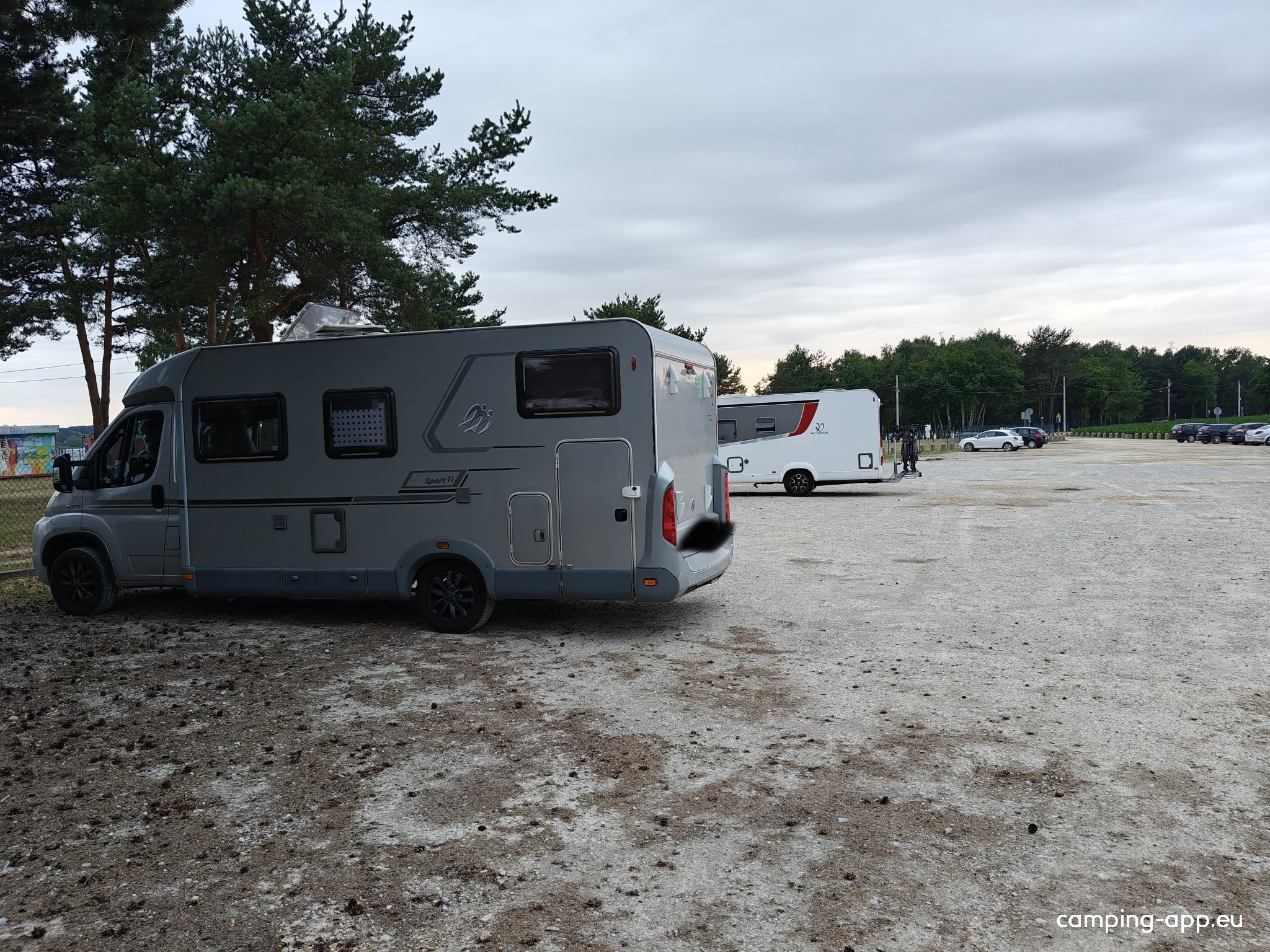 Parking Am See Niewiesze — Ställplats in Niewiesze