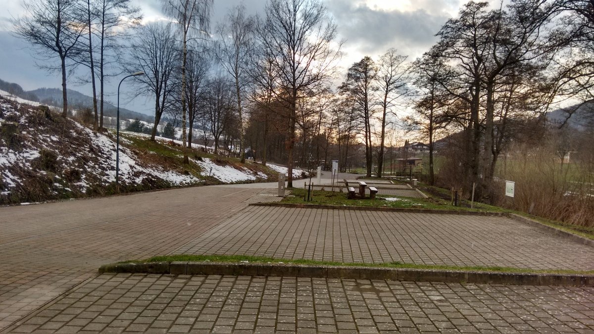 Stellplatz Poppenhausen — 露营车营地 in Poppenhausen-Grashof